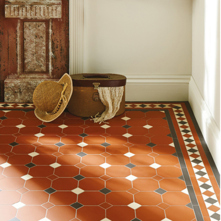 Top tips for using Victorian floor tiles in porches, paths, gardens and halls