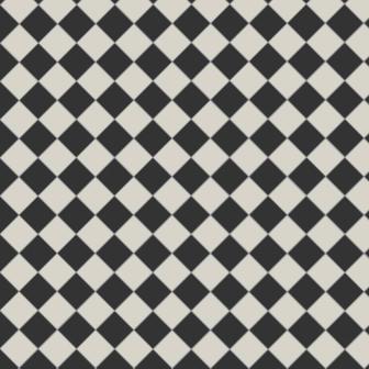 Oxford 75x75mm Black and Dover White