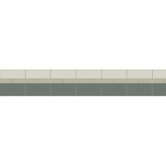 Simple Border 3 Dover White, Chester Mews & Revival Grey